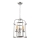 Lampadario a sospensione con catena CONSTANTINE 3xE27/60W/230V cromo opaco