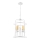 Lampadario a sospensione con catena CONSTANTINE 5xE27/60W/230V bianco