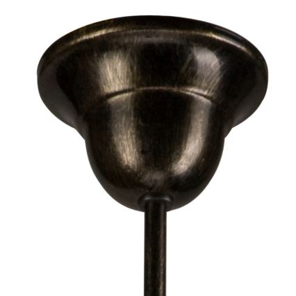 Lampadario a sospensione con catena DONATO 6xE14/40W/230V