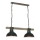 Lampadario a sospensione con catena HAKON 2xE27/60W/230V patina