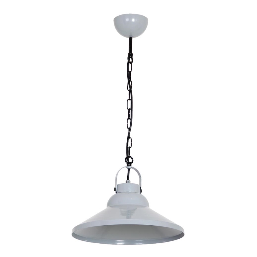 Lampadario a sospensione con catena IRON 1xE27/60W/230V