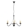 Lampadario a sospensione con catena MALBO 3xE14/60W/230V