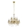 Lampadario a sospensione con catena MARIA TERESA 12xE14/40W/230V