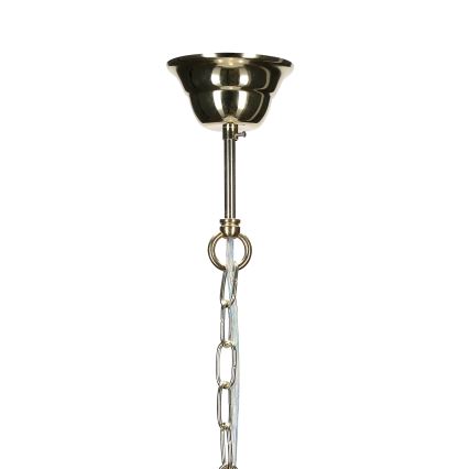 Lampadario a sospensione con catena MARIA TERESA 3xE14/40W/230V