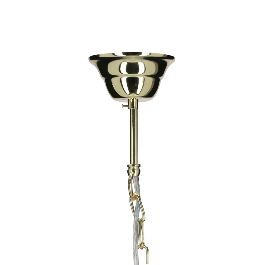 Lampadario a sospensione con catena MARIA TERESA 5xE14/40W/230V