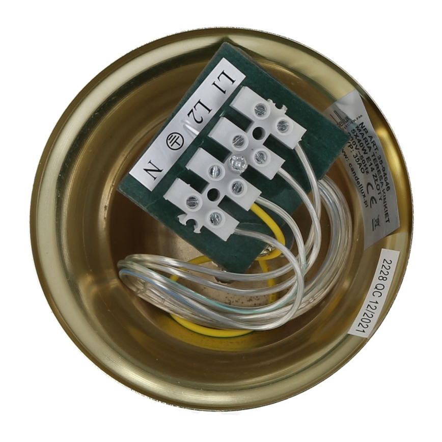 Lampadario a sospensione con catena MARIA TERESA 5xE14/40W/230V
