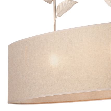 Lampadario a sospensione con catena NOEMI 2xE27/60W/230V oro