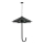 Lampadario a sospensione con catena PARASOL 3xE27/20W/230V