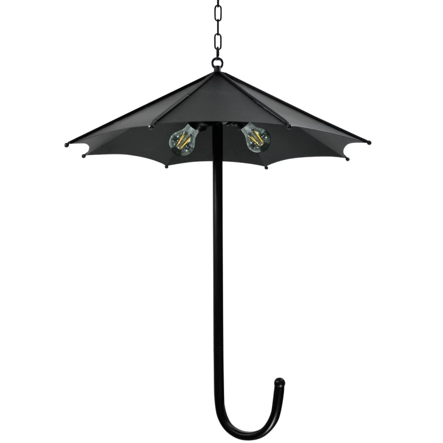 Lampadario a sospensione con catena PARASOL 3xE27/20W/230V