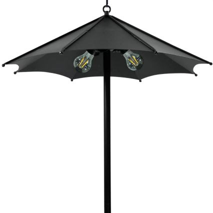 Lampadario a sospensione con catena PARASOL 3xE27/20W/230V