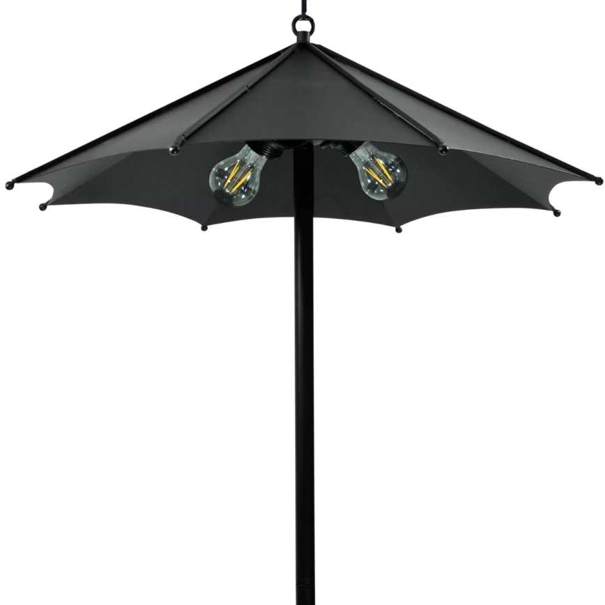 Lampadario a sospensione con catena PARASOL 3xE27/20W/230V