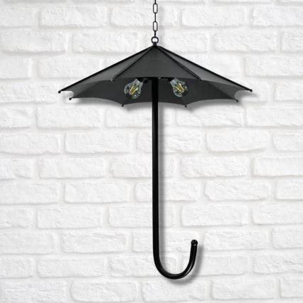 Lampadario a sospensione con catena PARASOL 3xE27/20W/230V