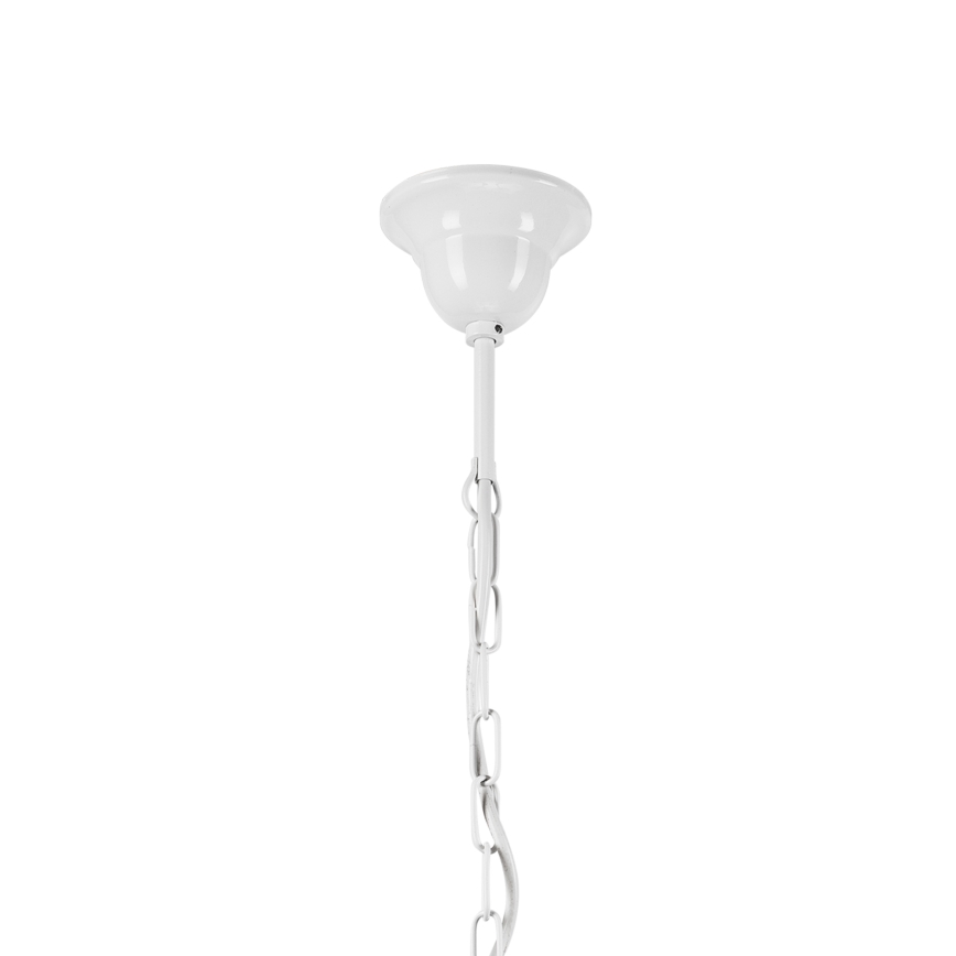 Lampadario a sospensione con catena RETRO 5xE27/60W/230V bianco/colorato