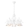 Lampadario a sospensione con catena RETRO II 5xE27/60W/230V bianco