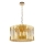 Lampadario a sospensione con catena RITZ 12xE14/40W/230V diametro 54 cm oro