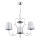 Lampadario a sospensione con catena UNITY 3xE27/15W/230V cromo lucido
