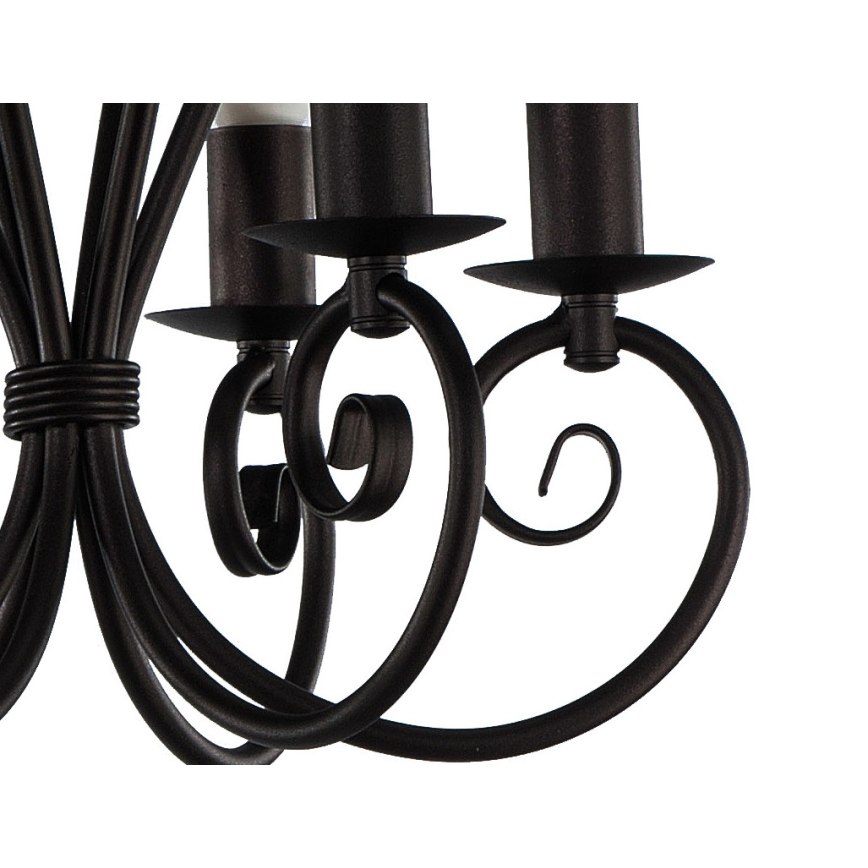 Lampadario a sospensione con catena VINCENT 6xE14/40W/230V