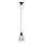 Lampadario a sospensione con cavo 1xE27/40W/230V nero