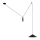 Lampadario a sospensione con cavo ALTO 1xE27/60W/230V nero
