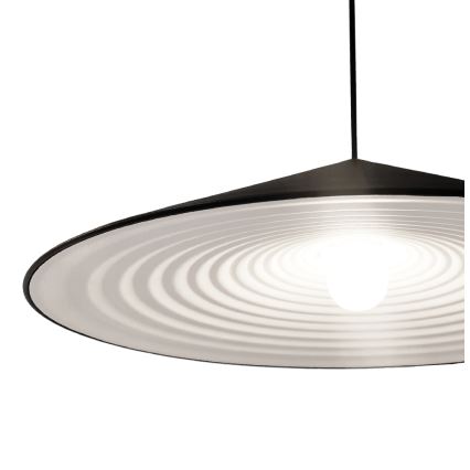 Lampadario a sospensione con cavo ALTO 1xE27/60W/230V nero