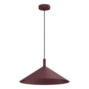 Lampadario a sospensione con cavo ANEGA 1xGX53/15W/230V Ø 40 cm bordeaux