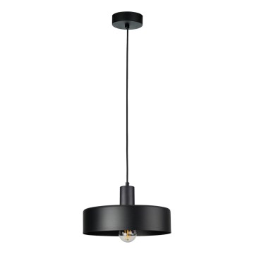 Lampadario a sospensione con cavo ARCANE 1xE27/60W/230V nero