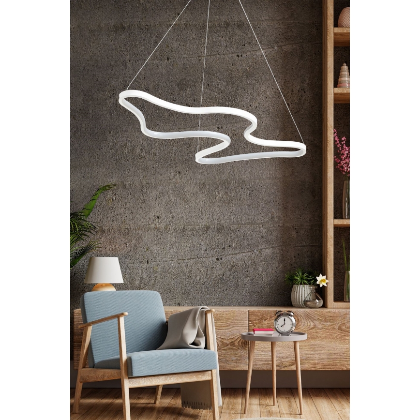 Lampadario a sospensione con cavo ARTISAN LED/36W/230V 4000K bianco