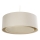 Lampadario a sospensione con cavo BOHO TRINITI 1xE27/60W/230V, diam. 50 cm, colore crema