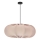 Lampadario a sospensione con cavo CAFEE 1xE27/40W/230V Ø 52 cm beige