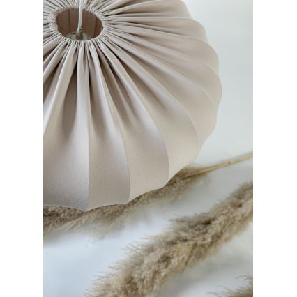 Lampadario a sospensione con cavo CAFEE 1xE27/40W/230V Ø 52 cm beige