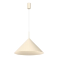 Lampadario a sospensione con cavo CAPITAL 1xGX53/15W/230V diametro 46 cm colore crema