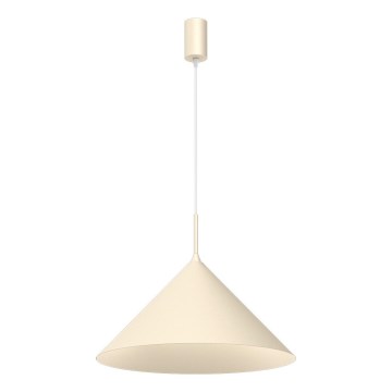 Lampadario a sospensione con cavo CAPITAL 1xGX53/15W/230V diametro 46 cm colore crema