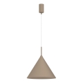 Lampadario a sospensione con cavo CAPITAL 1xGX53/15W/230V Ø 32 cm beige