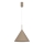 Lampadario a sospensione con cavo CAPITAL 1xGX53/15W/230V Ø 32 cm beige