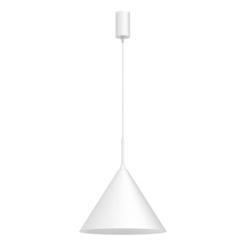 Lampadario a sospensione con cavo CAPITAL 1xGX53/15W/230V Ø 32 cm bianco