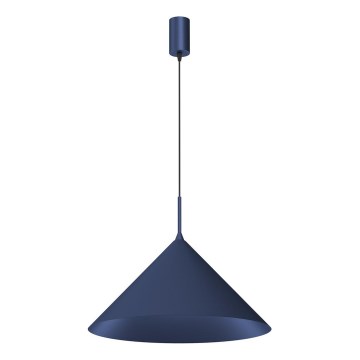 Lampadario a sospensione con cavo CAPITAL 1xGX53/15W/230V Ø 46 cm blu
