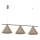 Lampadario a sospensione con cavo CAPITAL 3xGX53/15W/230V, beige