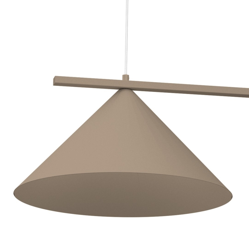 Lampadario a sospensione con cavo CAPITAL 3xGX53/15W/230V, beige