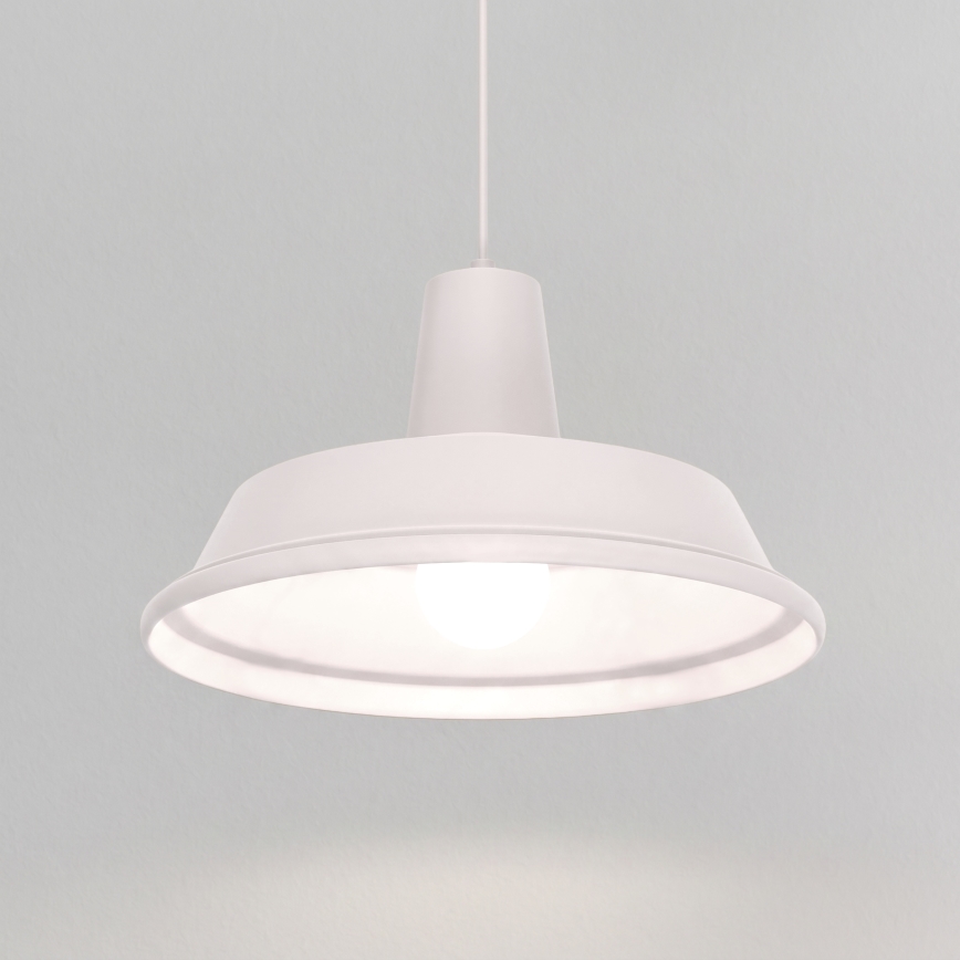 Lampadario a sospensione con cavo CLASS 1xE27/15W/230V crema