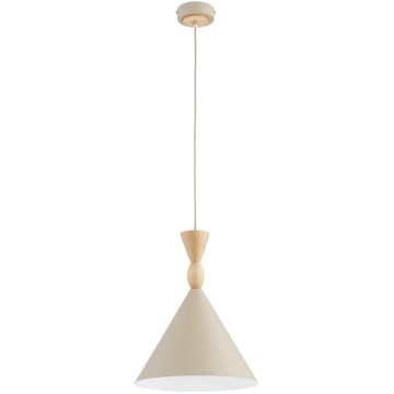 Lampadario a sospensione con cavo FERYT 1xE27/15W/230V beige
