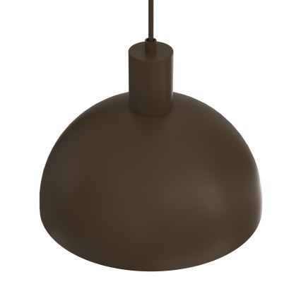 Lampadario a sospensione con cavo HANDA 1xE27/15W/230V marrone