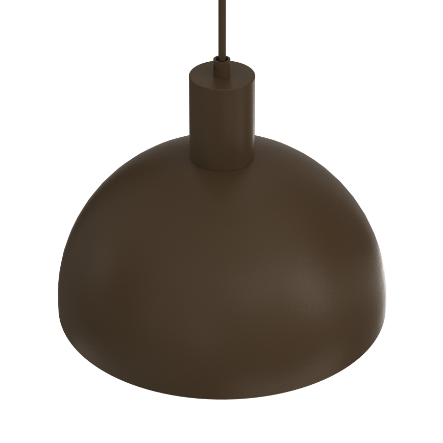Lampadario a sospensione con cavo HANDA 1xE27/15W/230V marrone