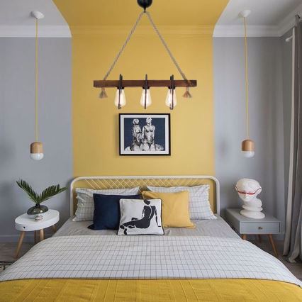 Lampadario a sospensione con cavo KUTUK 3xE27/40W/230V in pino