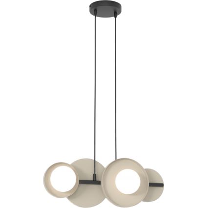 Lampadario a sospensione con cavo MODEL 4xG9/8W/230V beige