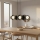 Lampadario a sospensione con cavo MODEL 6xG9/8W/230V nero