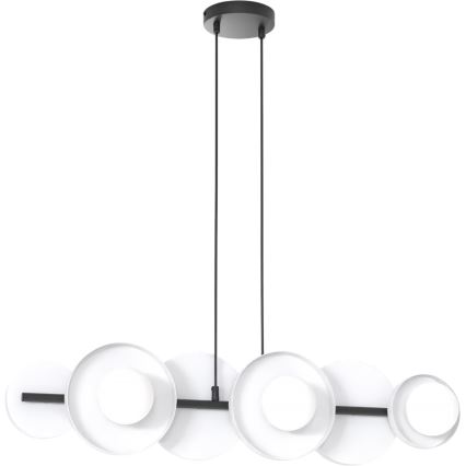 Lampadario a sospensione con cavo MODELLO 6xG9/8W/230V bianco