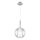Lampadario a sospensione con cavo MUSCAT 1xE14/40W/230V trasparente