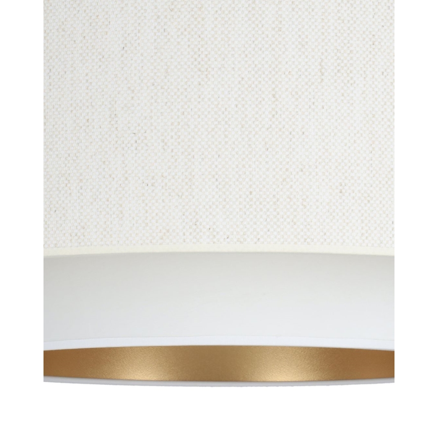 Lampadario a sospensione con cavo NATIA 1xE27/60W/230V bianco