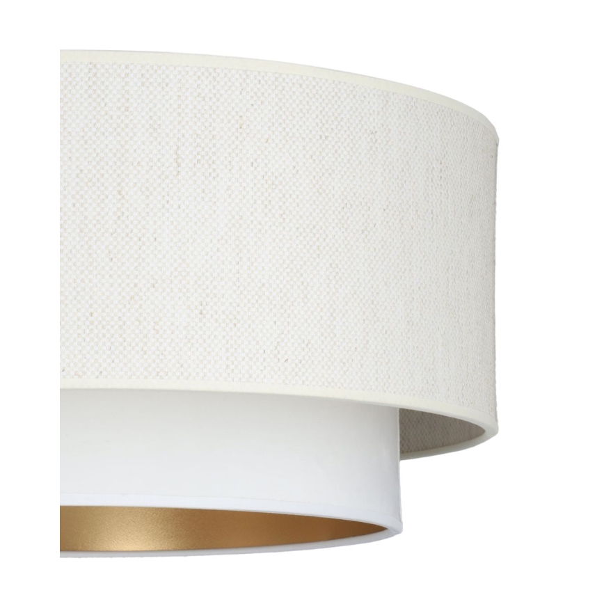 Lampadario a sospensione con cavo NATIA 1xE27/60W/230V bianco