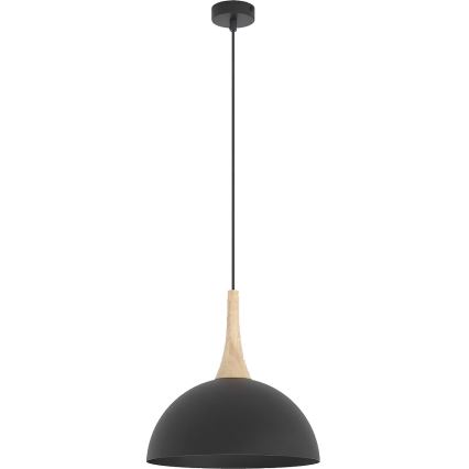 Lampadario a sospensione con cavo NAUTICA 1xGX53/12W/230V nero